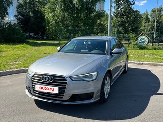 2016 Audi A6 IV (C7) Рестайлинг, серый, 1750000 рублей, вид 1
