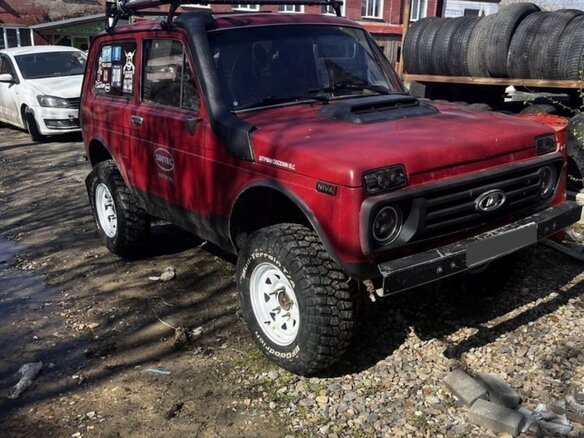 1991 Lada (ВАЗ) 2121 (4x4) I, пурпурный, 245000 рублей - вид 1