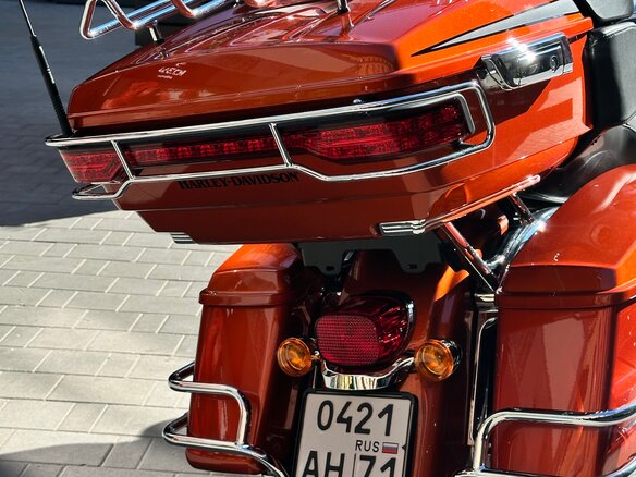 2018 Harley-Davidson Electra Glide, оранжевый, 2500000 рублей - вид 14