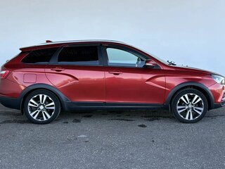 2019 Lada (ВАЗ) Vesta SW Cross I, красный, 849000 рублей, вид 4