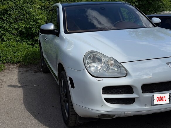 2005 Porsche Cayenne Turbo I (955), белый, 700000 рублей - вид 3