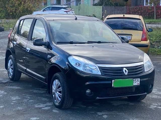 2011 Renault Sandero I, чёрный, 439000 рублей, вид 4