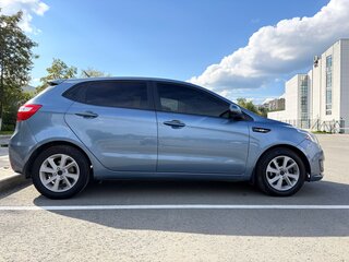 2015 Kia Rio III, голубой, 760000 рублей, вид 3
