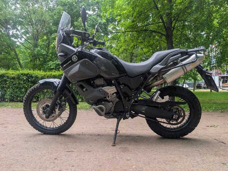 2008 Yamaha XT660Z Tenere, чёрный, 650000 рублей, вид 2