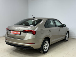2022 Skoda Rapid II, коричневый, 1560000 рублей, вид 4