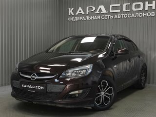 2014 Opel Astra J Рестайлинг, коричневый, 588000 рублей, вид 1