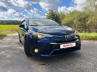 2015 Toyota Avensis III Рестайлинг 2, синий, 1690000 рублей, вид 4