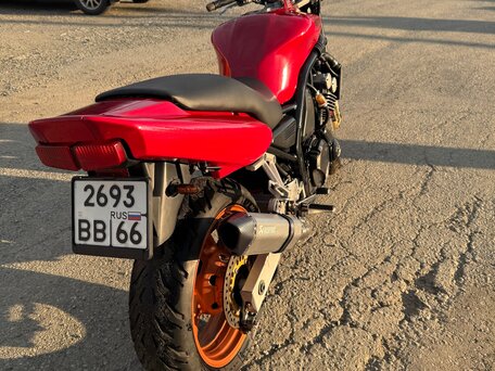 1997 Yamaha FZ400, красный, 230000 рублей, вид 3