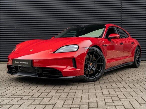 2026 Porsche Taycan GTS Sport Turismo I Рестайлинг, красный - вид 19