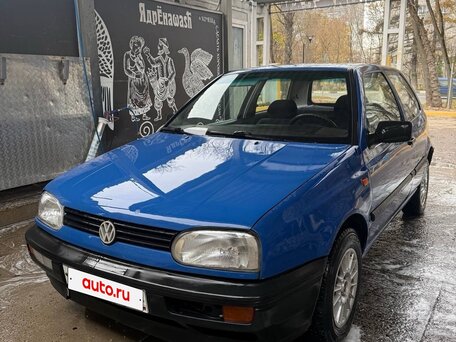 1992 Volkswagen Golf III, синий, 160000 рублей, вид 1