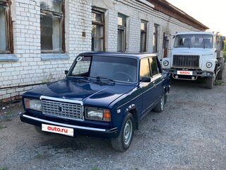 2008 Lada (ВАЗ) 2107, синий, 180000 рублей, вид 3