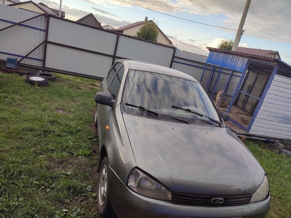 2010 Lada (ВАЗ) Kalina I, серый, 149999 рублей - вид 1