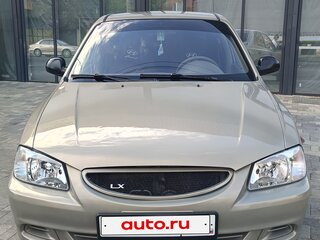 2008 Hyundai Accent ТагАЗ II, бежевый, 420000 рублей, вид 2