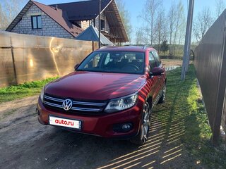 2012 Volkswagen Tiguan I Рестайлинг, красный, 1300000 рублей, вид 1