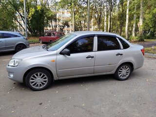 2013 Lada (ВАЗ) Granta I, серый, 450000 рублей, вид 4