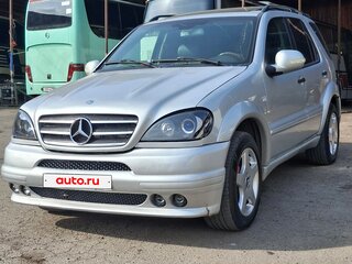 2001 Mercedes-Benz M-Класс AMG 55 AMG I (W163), серебристый, 699999 рублей, вид 1