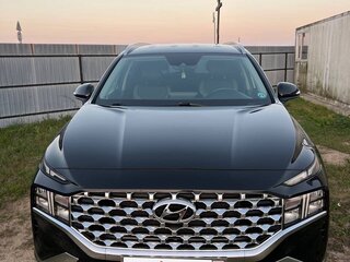 2021 Hyundai Santa Fe IV Рестайлинг, чёрный, 3480000 рублей, вид 2