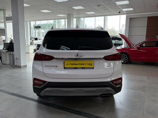 2020 Hyundai Santa Fe IV, белый, 3300000 рублей, вид 3