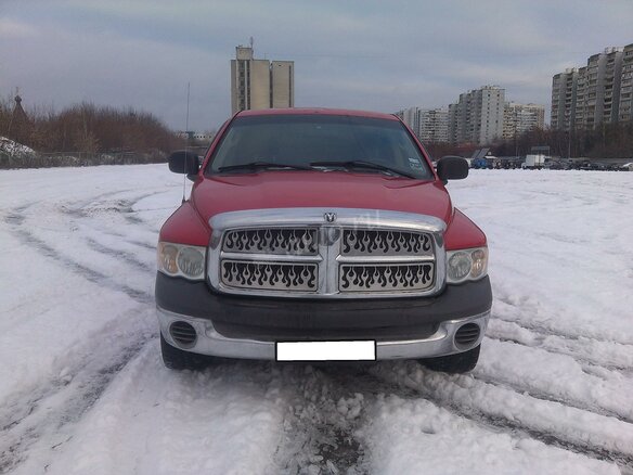 2003 Dodge RAM III (DR/DH), красный