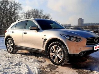 2014 Infiniti QX70, серебристый, 2800000 рублей, вид 1