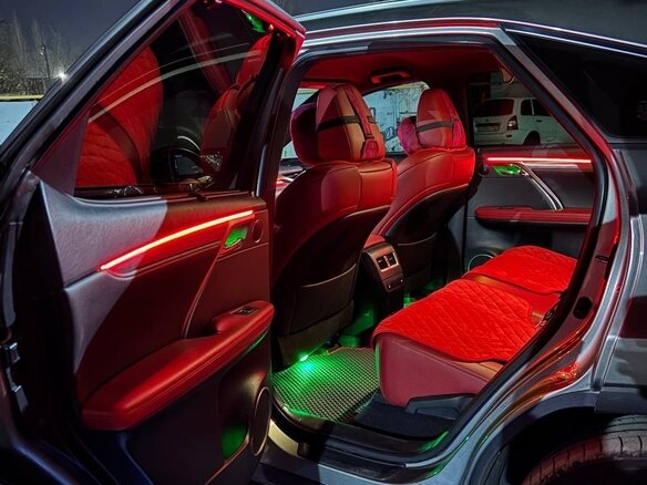 2020 Lexus RX 300 IV Рестайлинг, серый, 4600000 рублей - вид 7