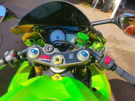 2006 Suzuki GSX-R 600, зелёный, 450000 рублей, вид 5