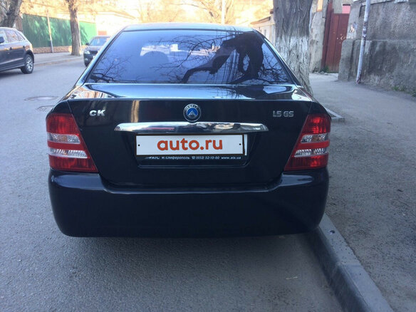 2013 Geely CK (Otaka) I Рестайлинг, чёрный - вид 2