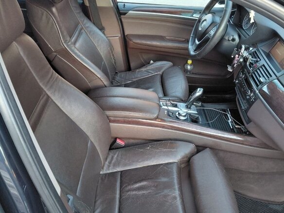 2009 BMW X5 30d II (E70), синий, 1800000 рублей - вид 25