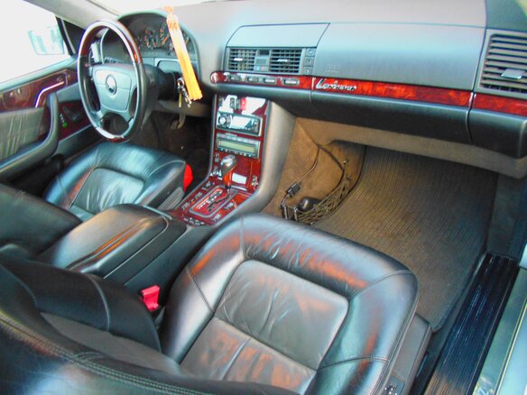 1998 Mercedes-Benz CL-Класс 600 I (C140), серебристый - вид 8