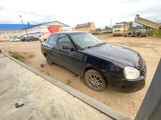 2008 Lada (ВАЗ) Priora I, чёрный, 235000 рублей, вид 2