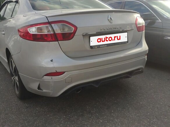 2012 Renault Fluence I, серебристый - вид 2