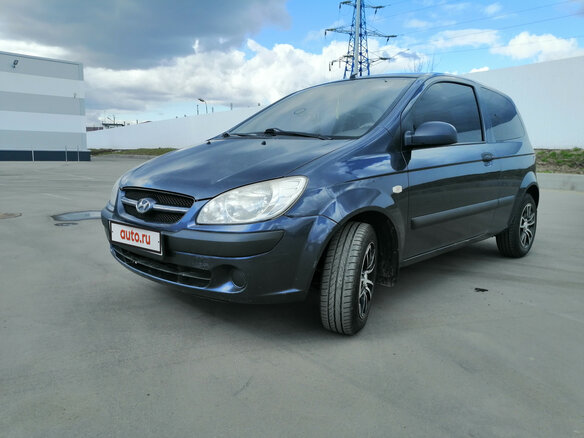 2007 Hyundai Getz I Рестайлинг, серый
