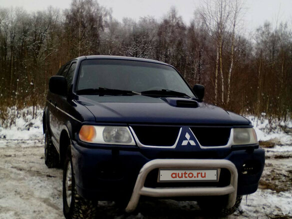 2005 Mitsubishi Pajero Sport I Рестайлинг, синий - вид 3