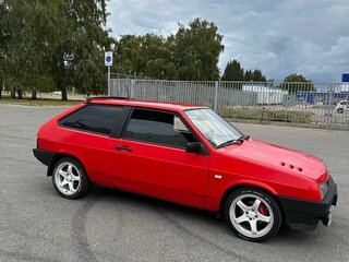 1993 Lada (ВАЗ) 2108 21086, красный, 400000 рублей, вид 4