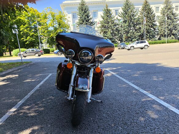 2011 Harley-Davidson Electra Glide, коричневый, 770000 рублей - вид 6