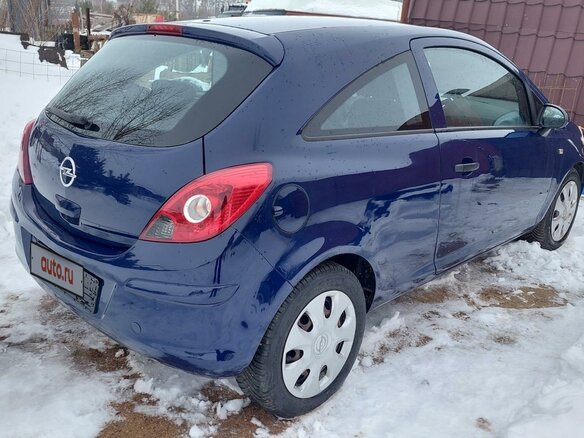 2012 Opel Corsa D Рестайлинг II, синий, 750000 рублей - вид 2