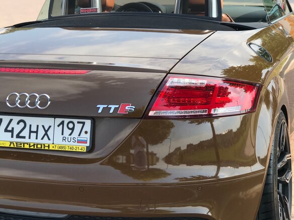 2009 Audi TTS II (8J), коричневый - вид 11