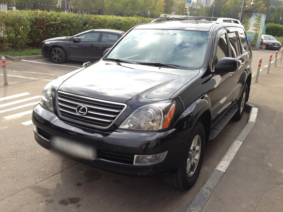 2008 Lexus GX 470 I, чёрный