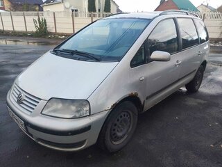 2003 Volkswagen Sharan I Рестайлинг 2, серебристый, 488888 рублей, вид 2