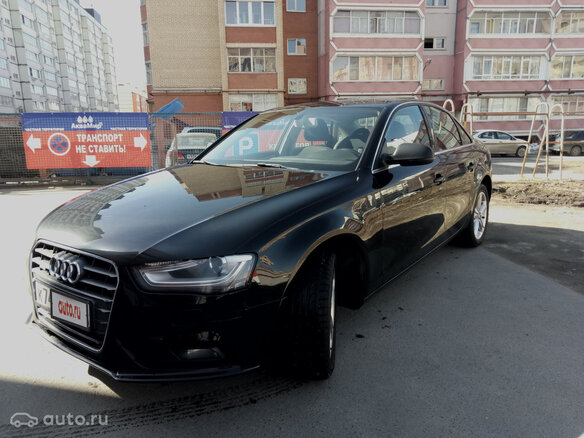 2013 Audi A4 IV (B8) Рестайлинг, чёрный