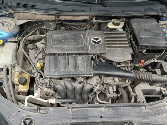 2004 Mazda 3 I (BK), синий, 780000 рублей - вид 18