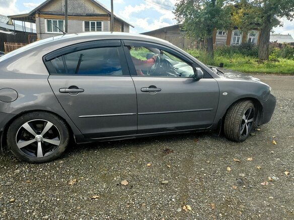 2007 Mazda 3 I (BK) Рестайлинг, серый, 590000 рублей - вид 6