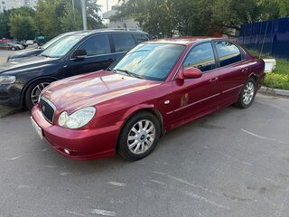 2004 Hyundai Sonata ТагАЗ IV (EF) Рестайлинг, красный, 210000 рублей, вид 1