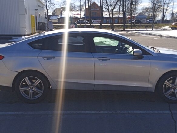 2014 Ford Fusion (North America) II, серебристый, 1090000 рублей - вид 4