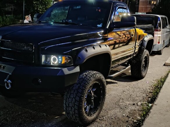 1997 Dodge RAM II (BR/BE), чёрный, 1675200 рублей - вид 8