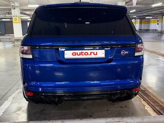 2017 Land Rover Range Rover Sport SVR II, синий, 5600000 рублей, вид 5