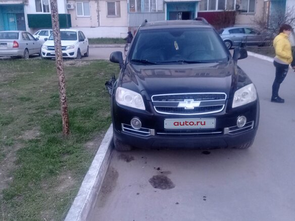 2008 Chevrolet Captiva I, чёрный, 850000 рублей