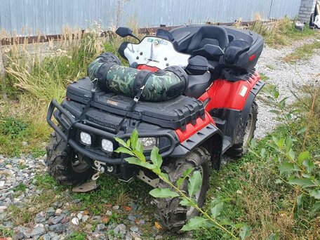 2011 Polaris Sportsman 850, красный, 830000 рублей, вид 3