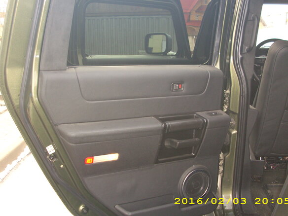 2003 Hummer H2 I, зелёный - вид 7