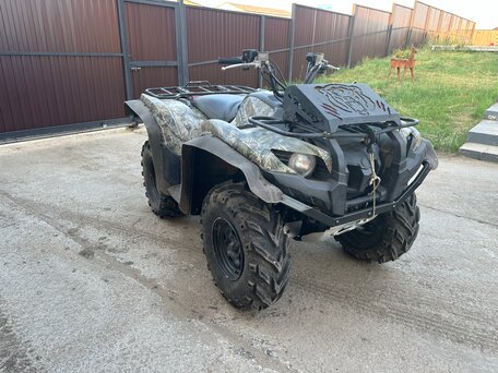2012 Yamaha Grizzly 550, серый, 1100000 рублей, вид 1